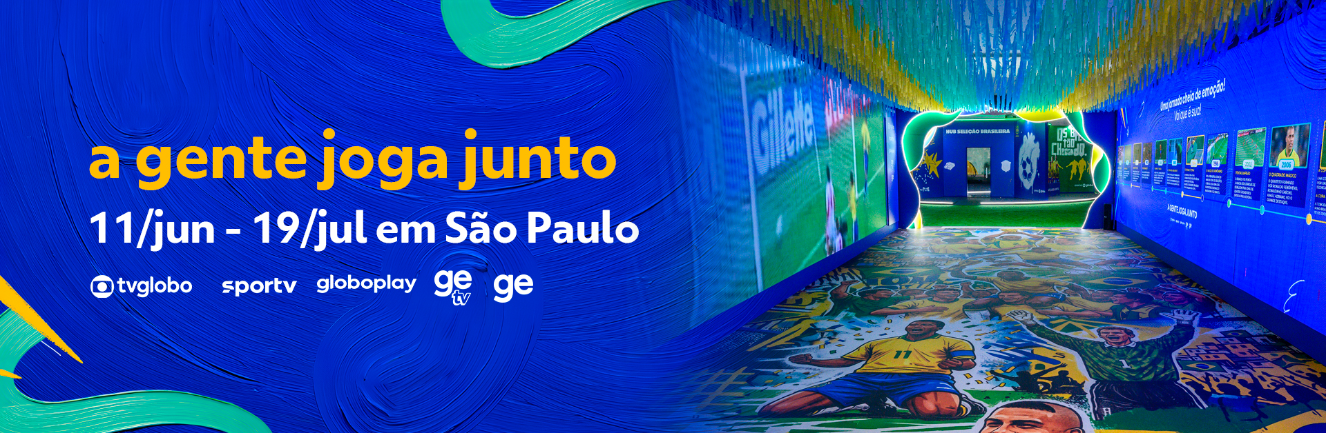 Banner principal — Arena Globo